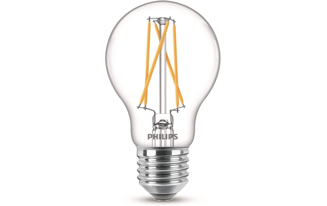 Lampe LEDcla 40W E27 A60 CL WGD90 WarmweissWarmweisses LED-Leuchtmittel A60 mit klarem Glas