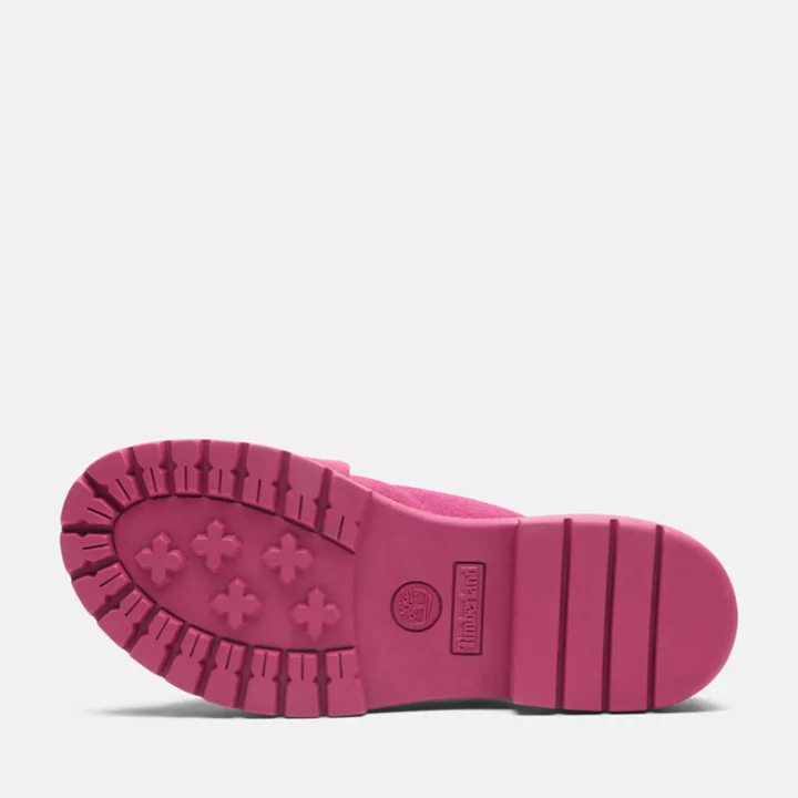 Sandale London Vibe à enfiler pour femme en rose foncé