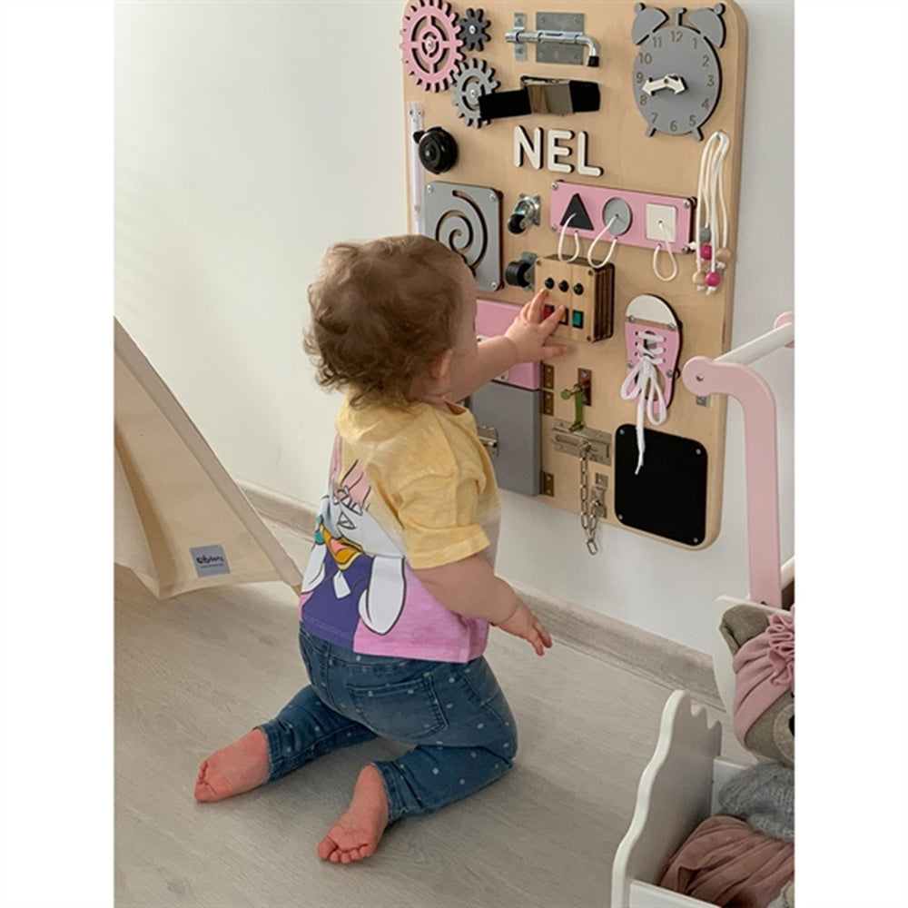 Woobiboard PLUS Natural/Rosa - Woobiboo