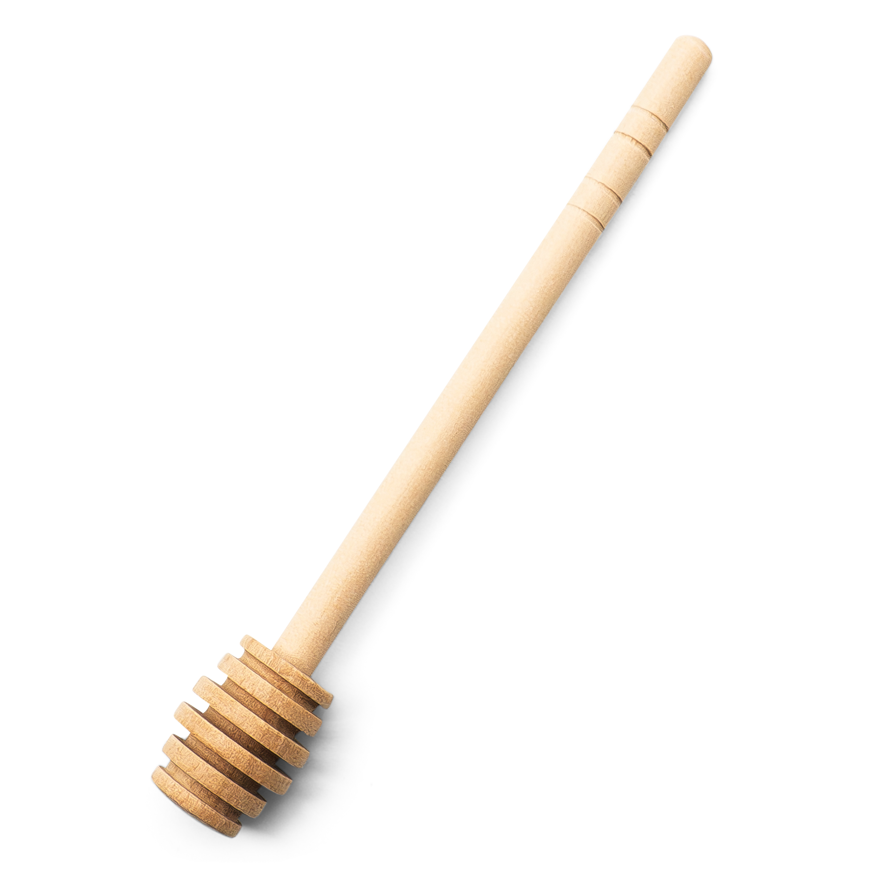 (15cm) Holz Honig Löffel Küchen Rühr Stab Honigheber - Braun