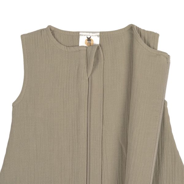 Laessig Muslin Zomer Slaapzak Taupe Mt. 50-56