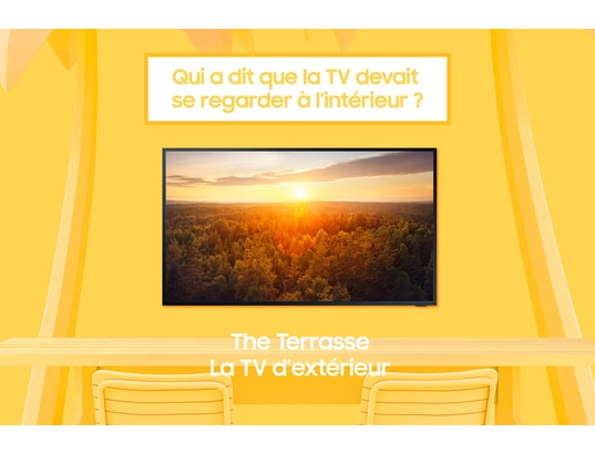 SAMSUNG - TV QLED 4K 138 cm TQ55LST7 The Terrace