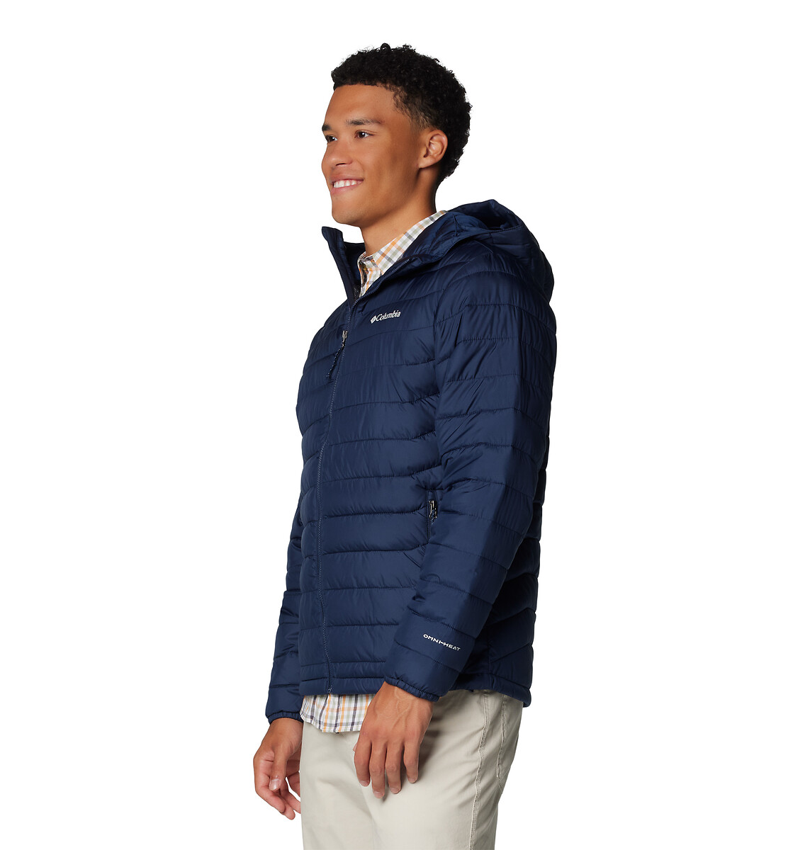 COLUMBIA<br>Donsjas com kap Powder Lite
