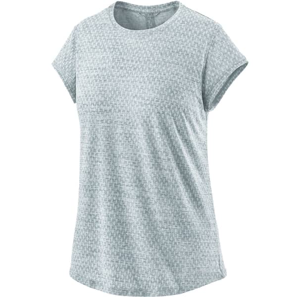T-shirt randonnée PATAGONIA W'S RIDGE FLOW SHIRT STEAM BLUE