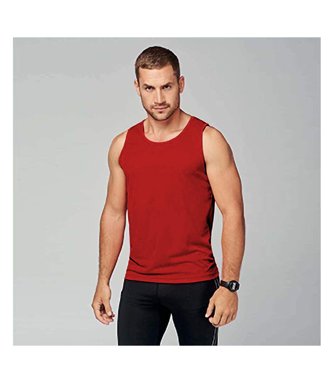 Kariban - Débardeur de sport - Homme (Rouge) - UTRW2719