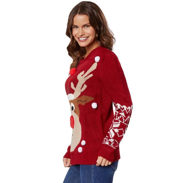 Julesweater Rudolf Rensdyr