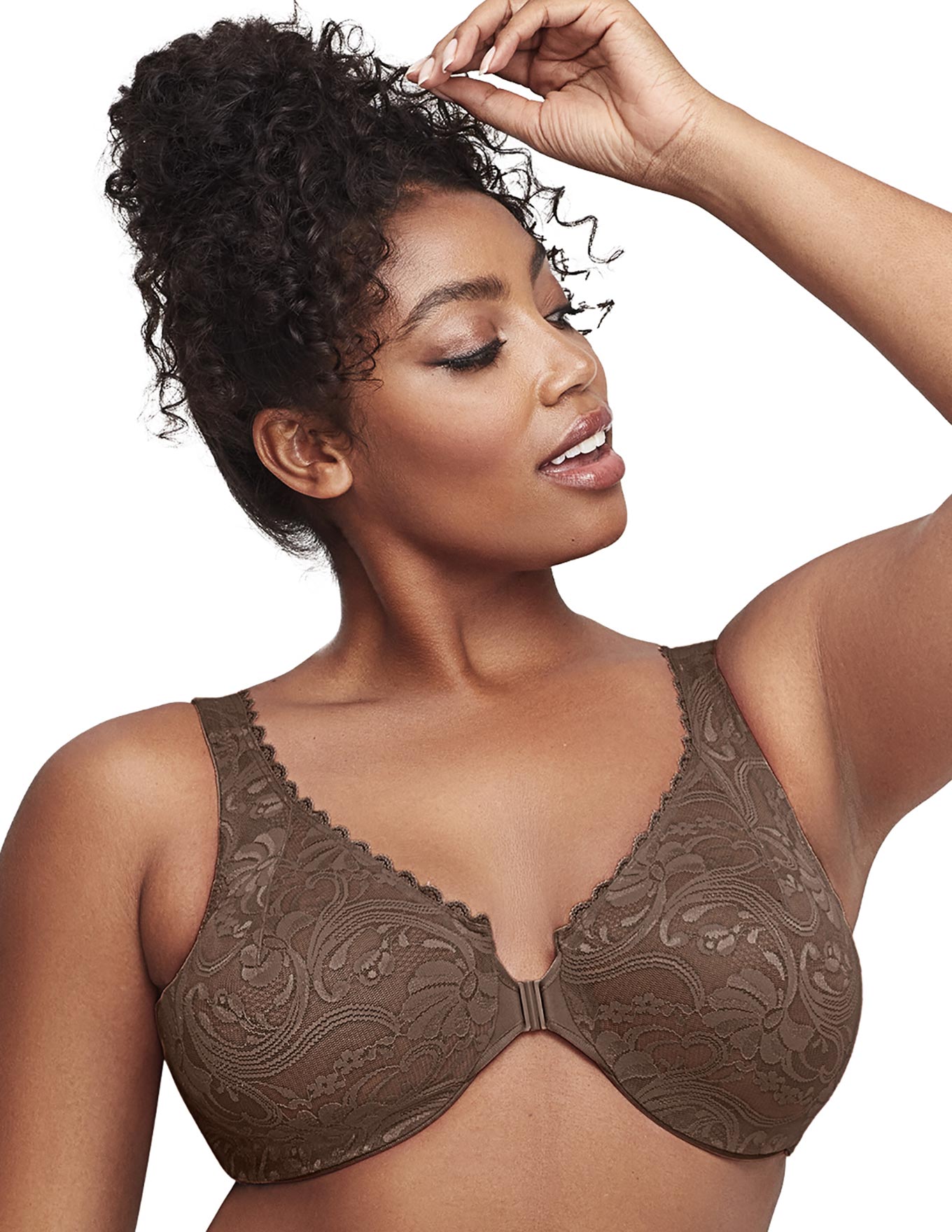 Soutien-gorge agrafé devant