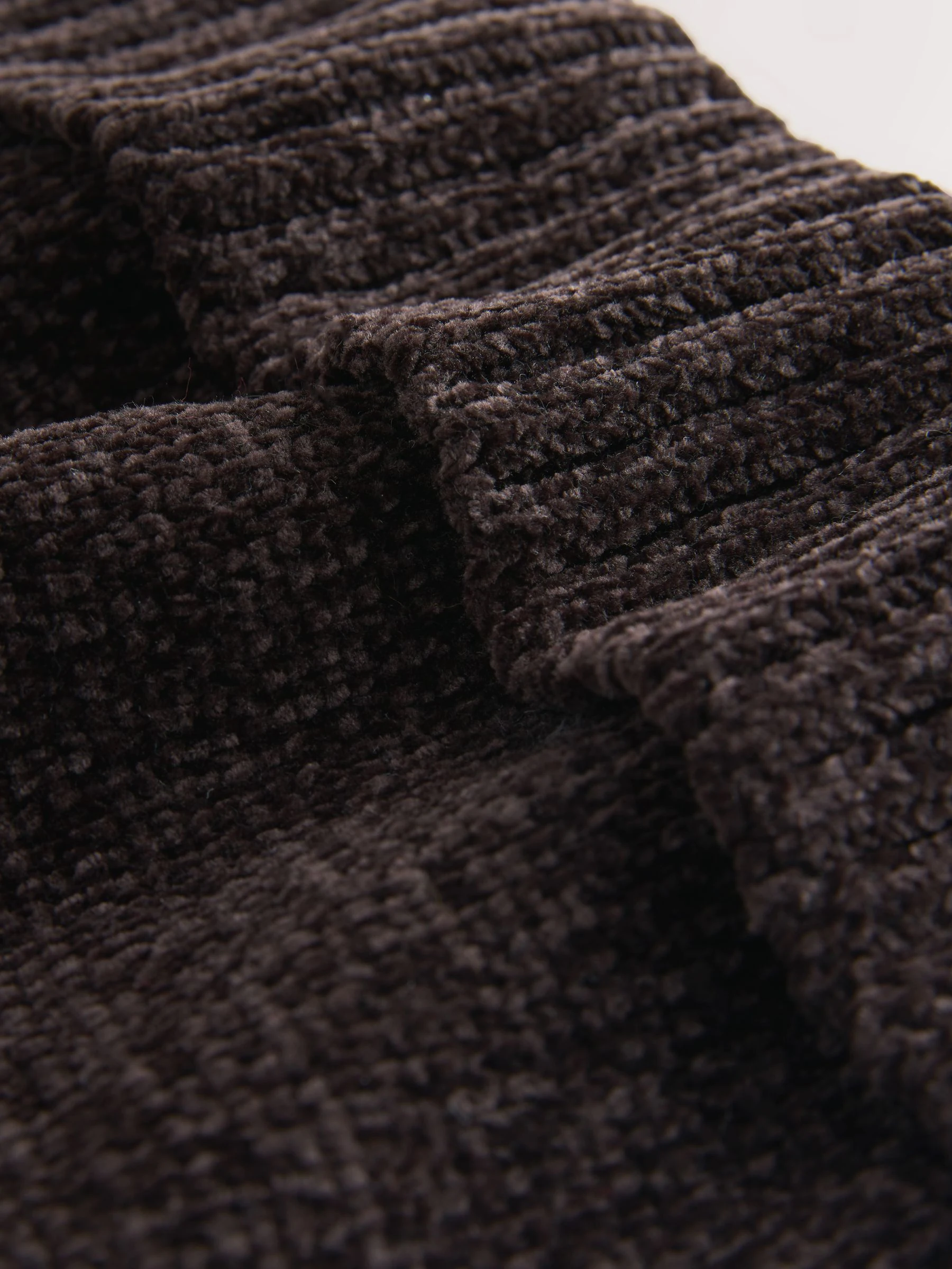 Chocoladebruin - Chenille Beanie Hat