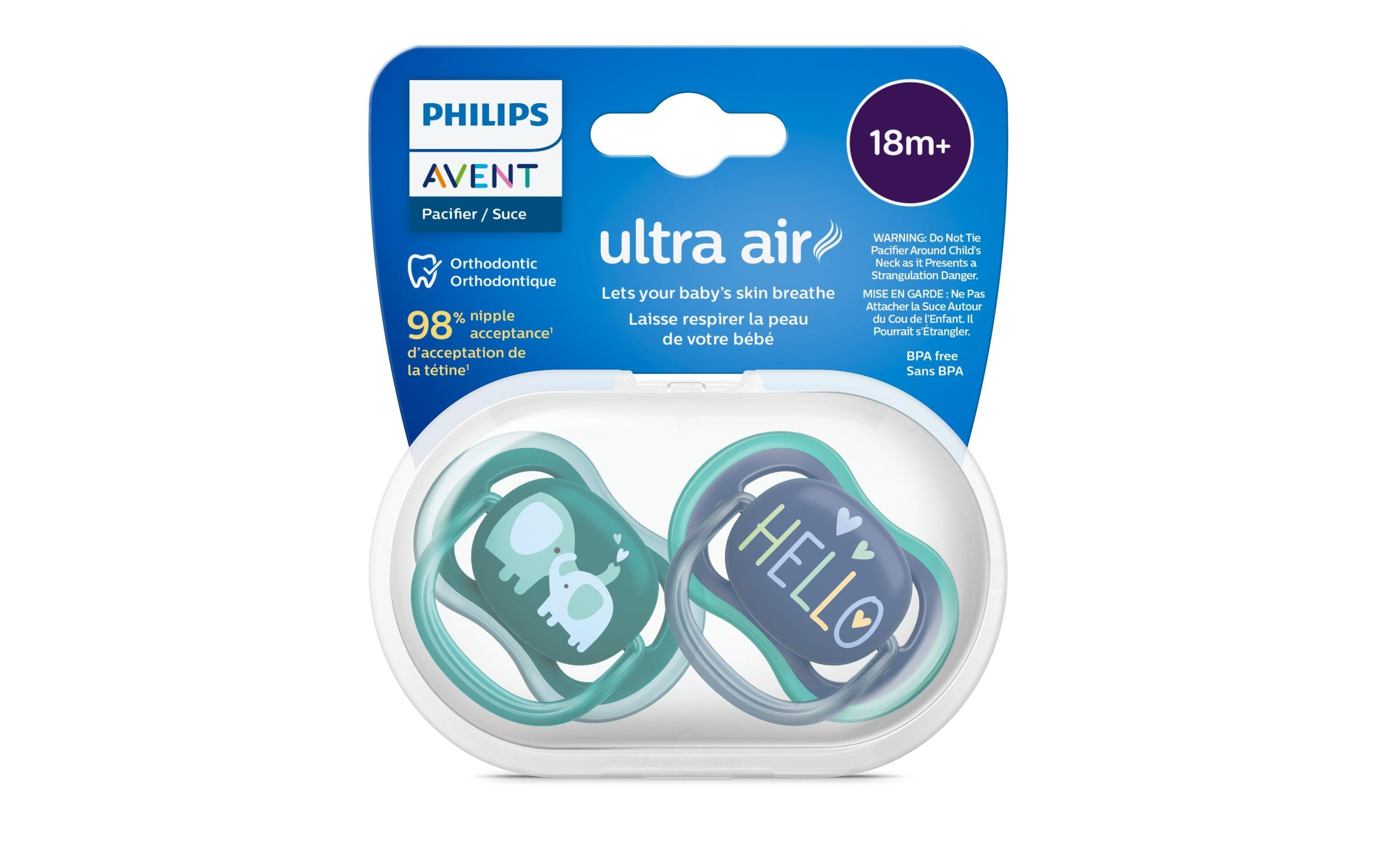 Nuggi ultra air 18+ Mt. Elefanten/HelloSauger aus 100% lebensmitteltauglichem Silikon