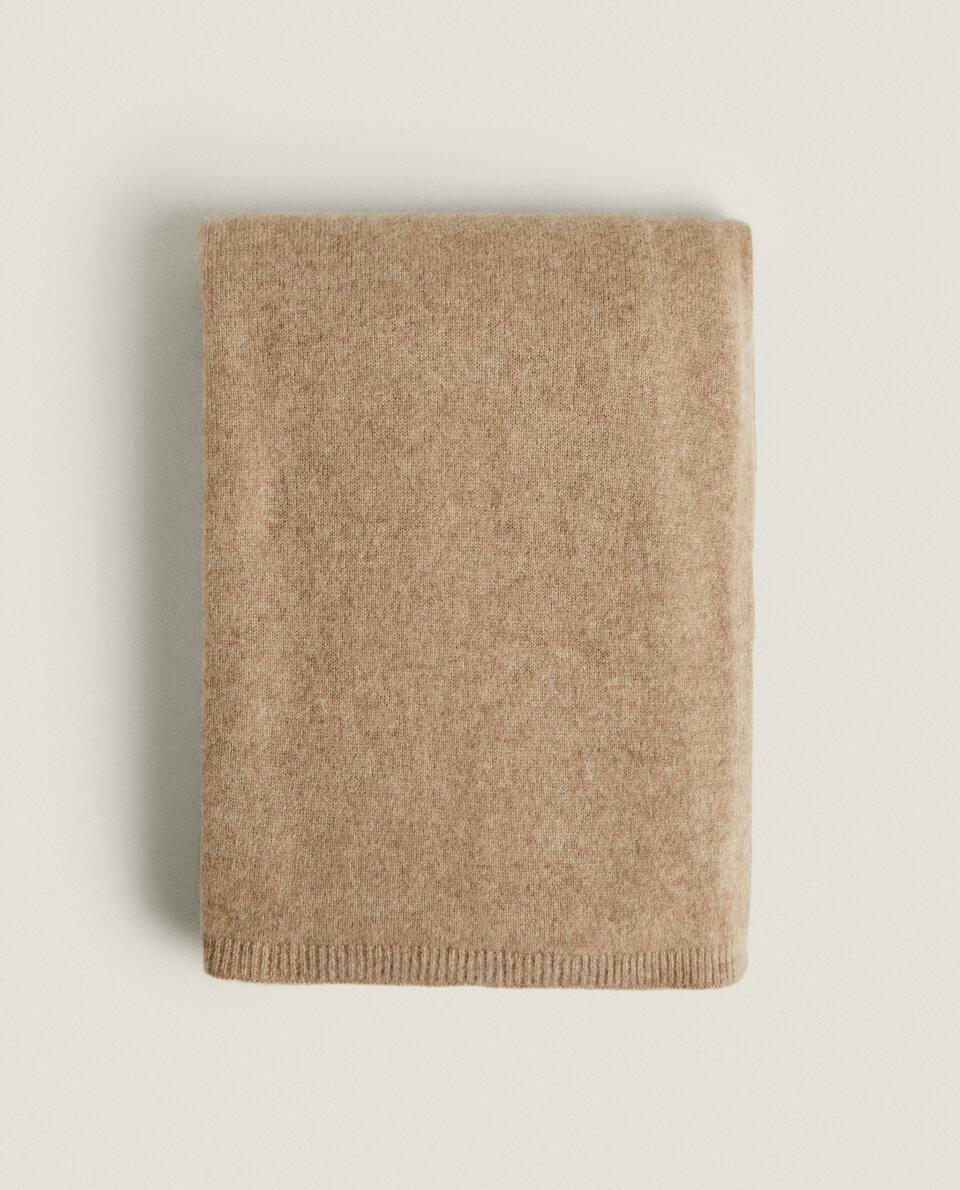 COBERTOR DE TRICÔ DE CASHMERE