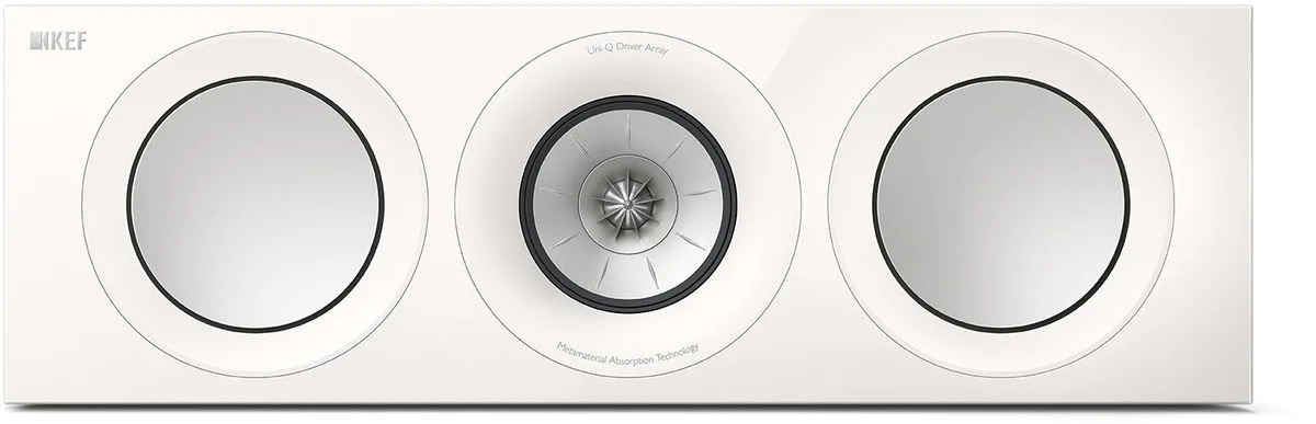 KEF R6 Meta Blanc laqué Enceintes centrales