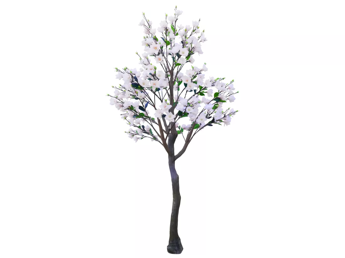 Magnolia en Plastique Rose 195x195x340cm