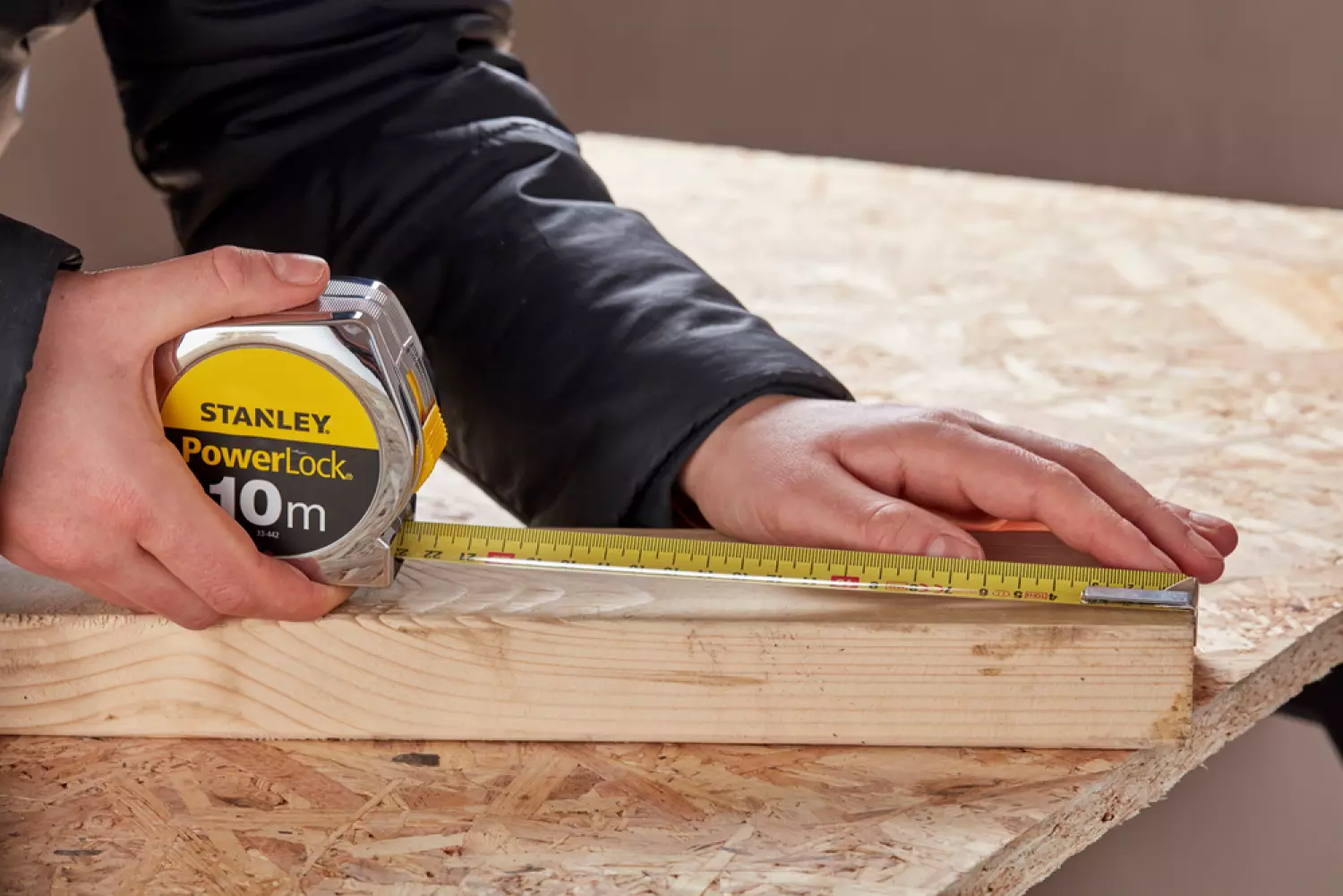 Stanley 0-33-442 Rolmaat Powerlock - 10m - 25mm