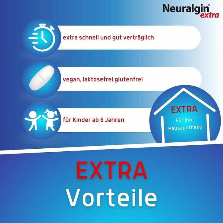 Neuralgin extra Ibu-Lysinat Filmtabletten, 20 St