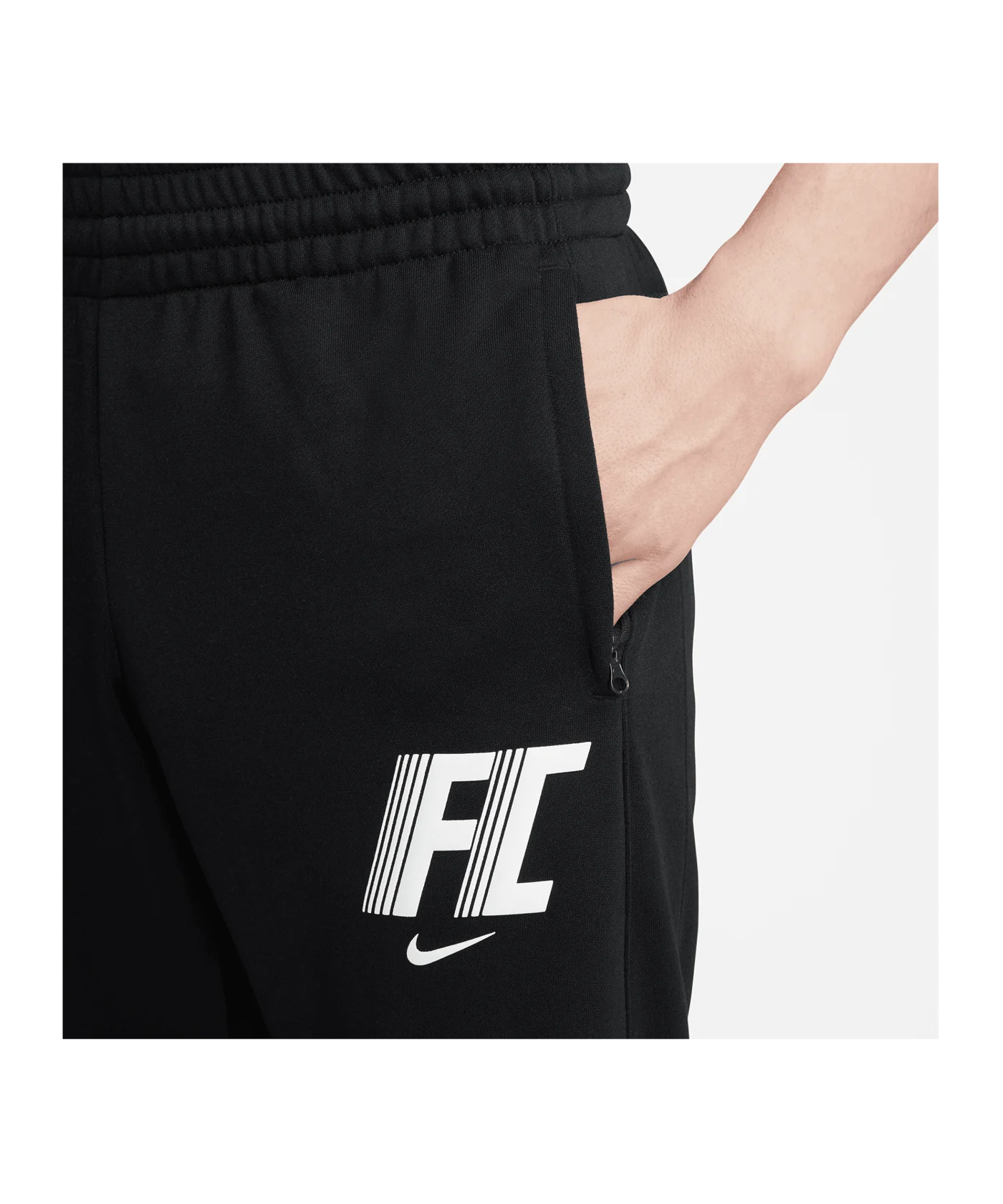 Nike F.C. Fleece Hose Schwarz F010
