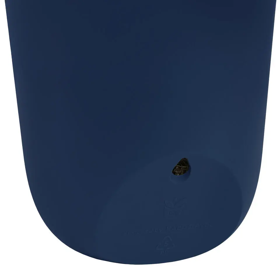 QUVIO Wand bloempot plastic - Donker Blauw - POPPY