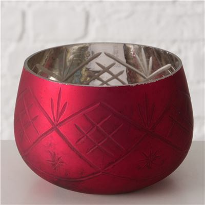 Photophore boule en verre