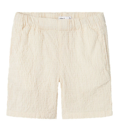 Name It Shorts - NkmFedenis - Hummus m. Streifen