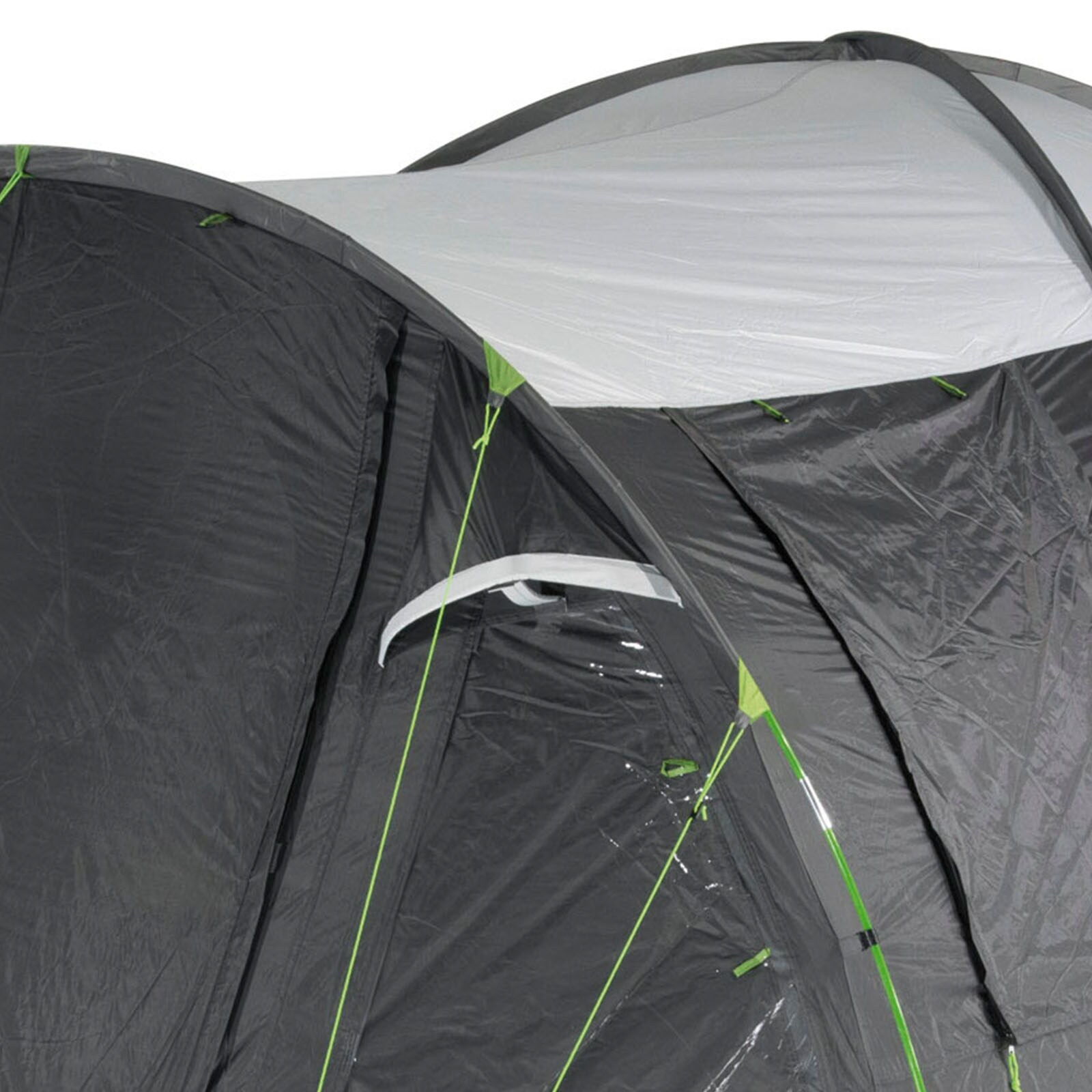 HIGH PEAK Kuppelzelt Santiago 5 Personen Familienzelt Camping Zelt Groß Vorraum