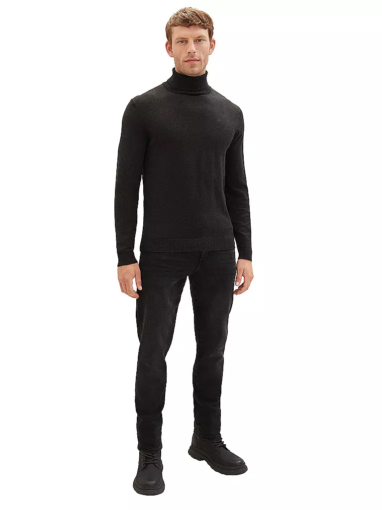 TOM TAILOR Jeans Regular Fit JOSH schwarz