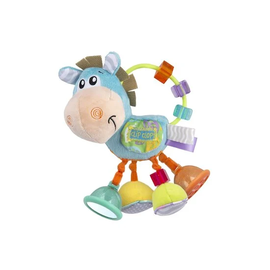 Clip Clop le hochet multiactivités   Bleu        de               Playgro