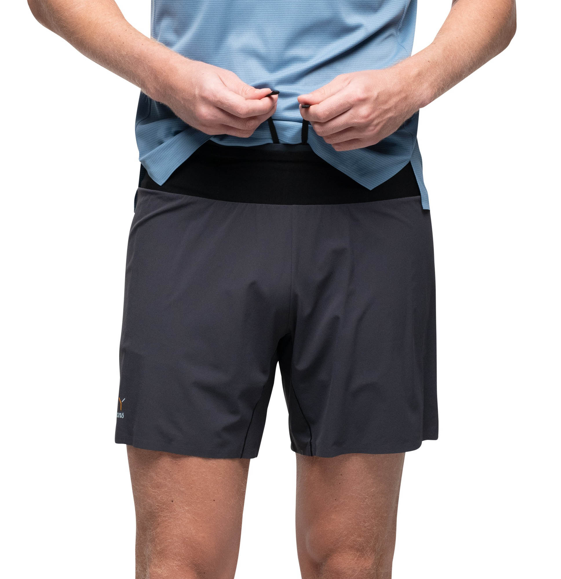 Y LightLine Fast 7'' Shorts Herre Dark Shadow Grey