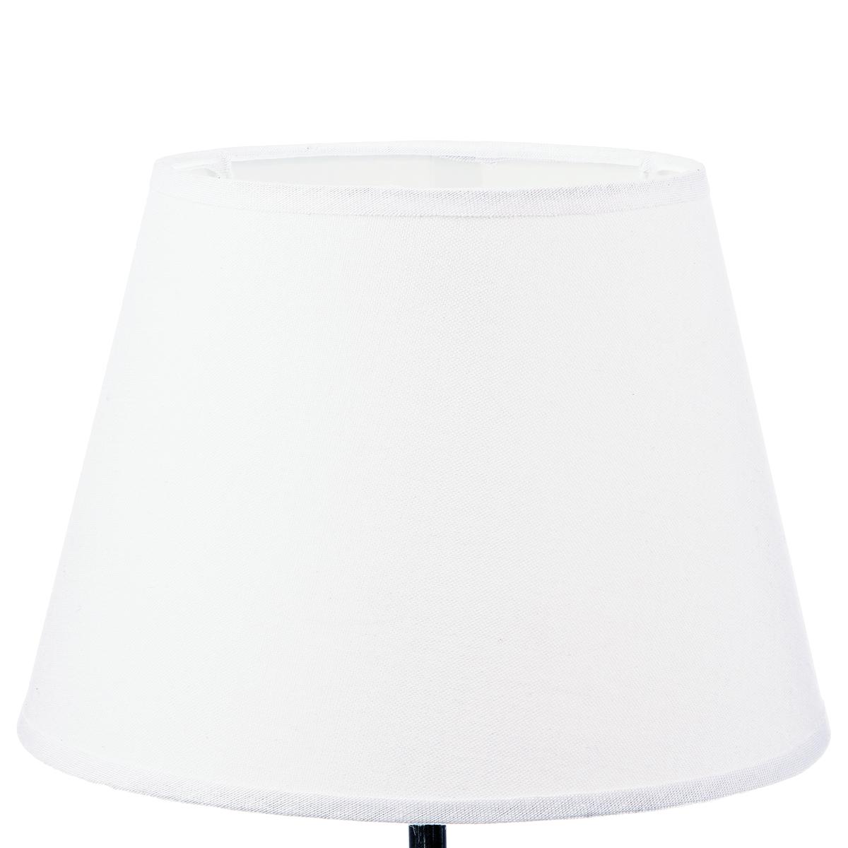 LAMPE BOIS COEUR H.49CM