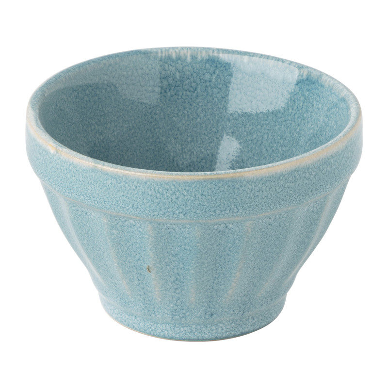 Schaal facet - turquoise - ⌀9x5.7 cm