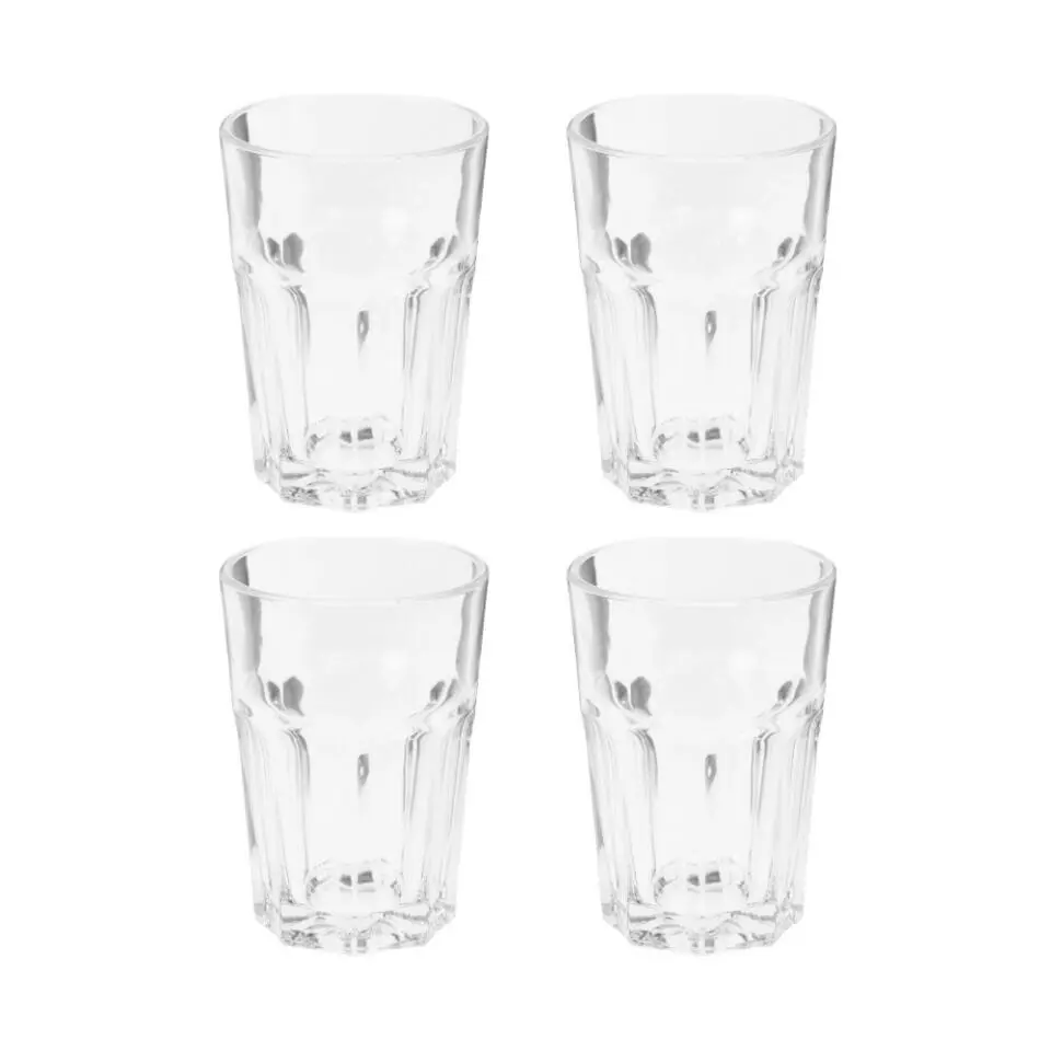 OTIX Limonadeglazen Waterglazen 4 Stuks 36 cl Transparant Glaswerk Stapelbaar
