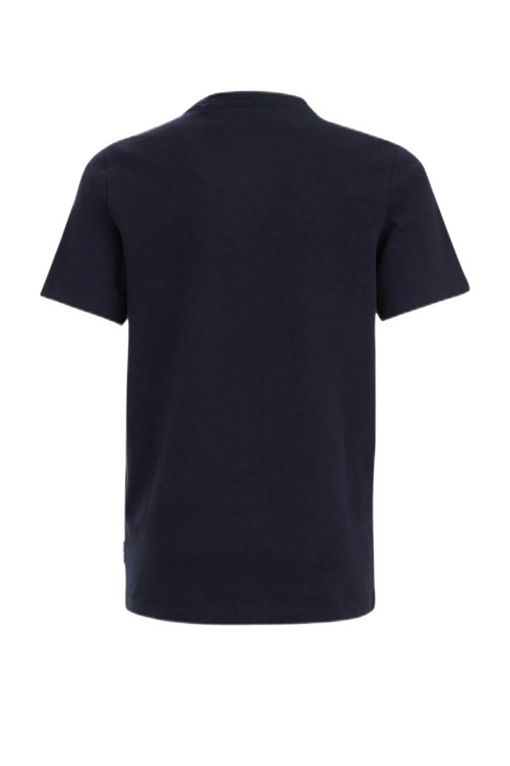 WE Fashion gestreept T-shirt donkerblauw/blauw/groen