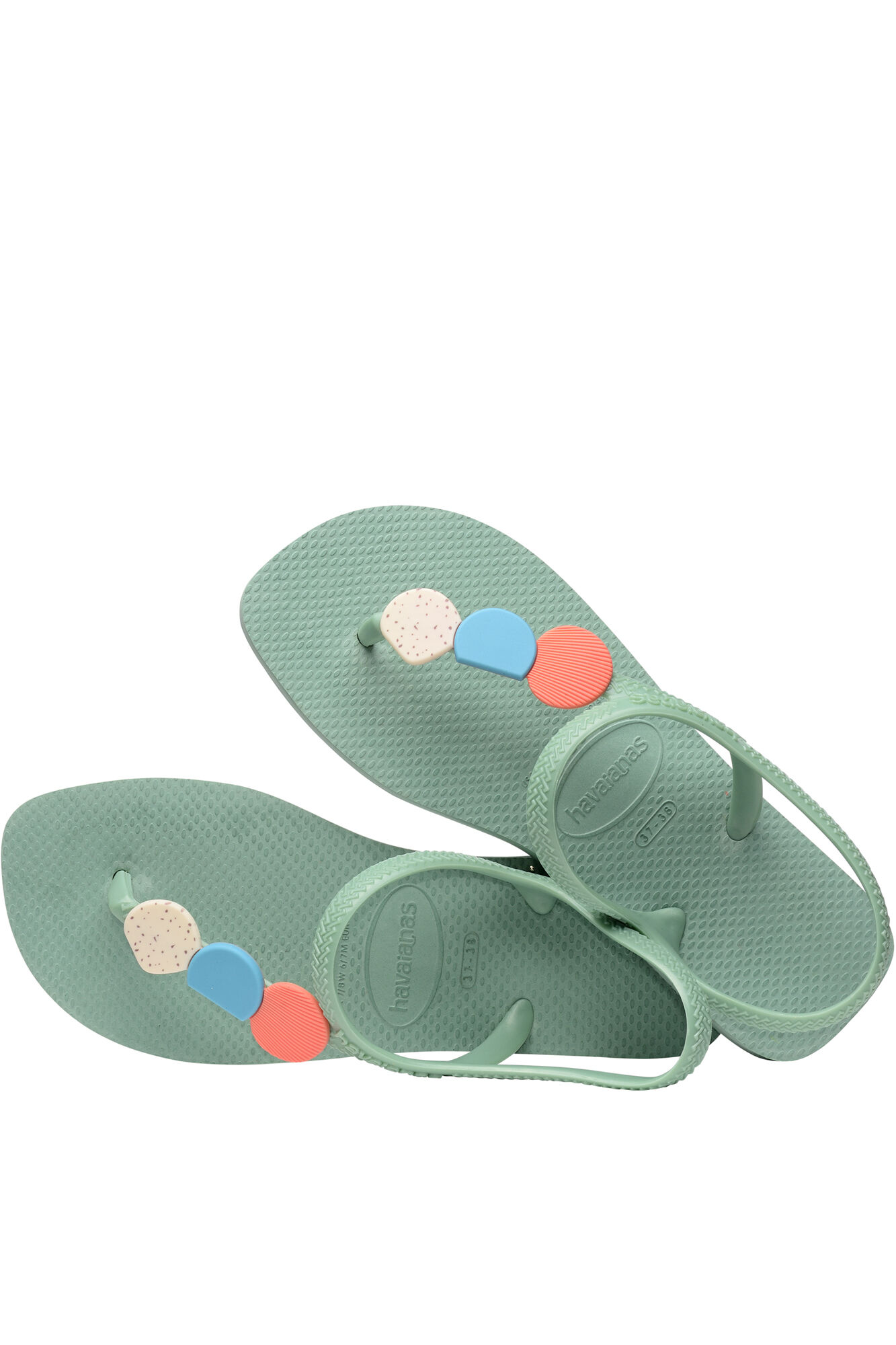 Chinelo Hav. Flash Urban Plus - pés