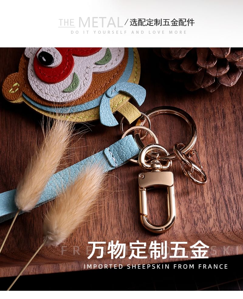Masoom - Monkey King tashanger van echt leer / DIY-pakket (verschillende ontwerpen)