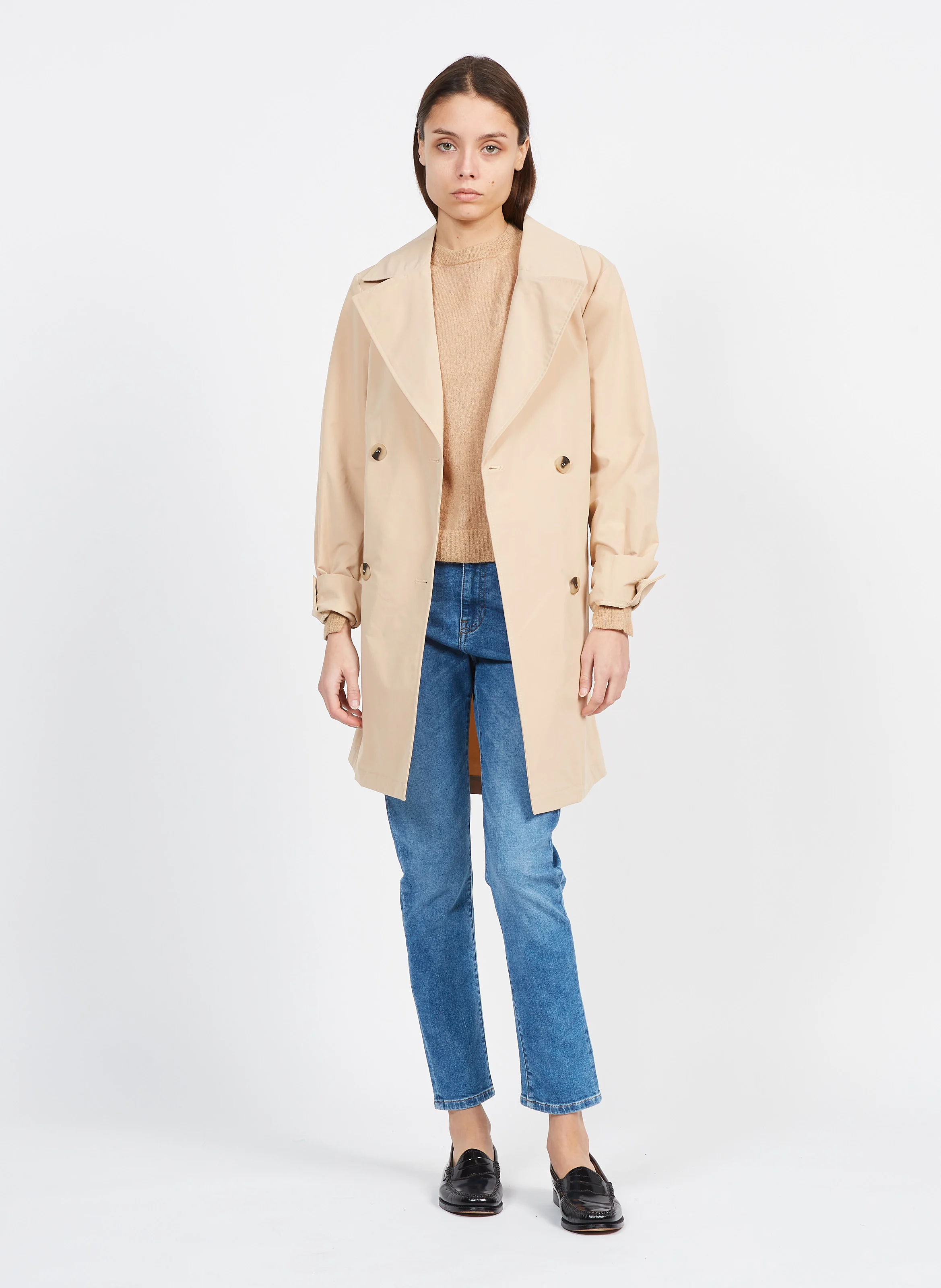 Trench classique| Beige