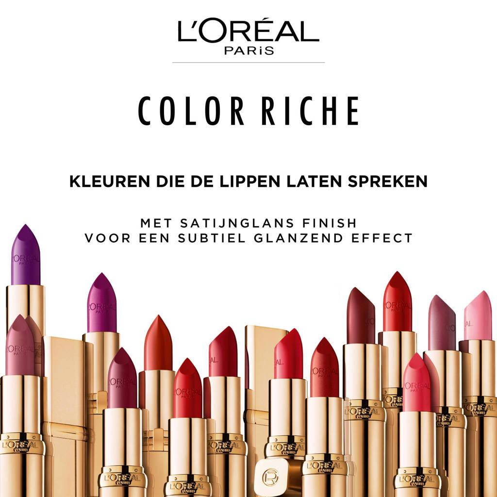 Hele mooie kleur, niet zo knal, maar wel duidelijk zichtbaar.Color Riche lippenstift - 226 Rose Glace