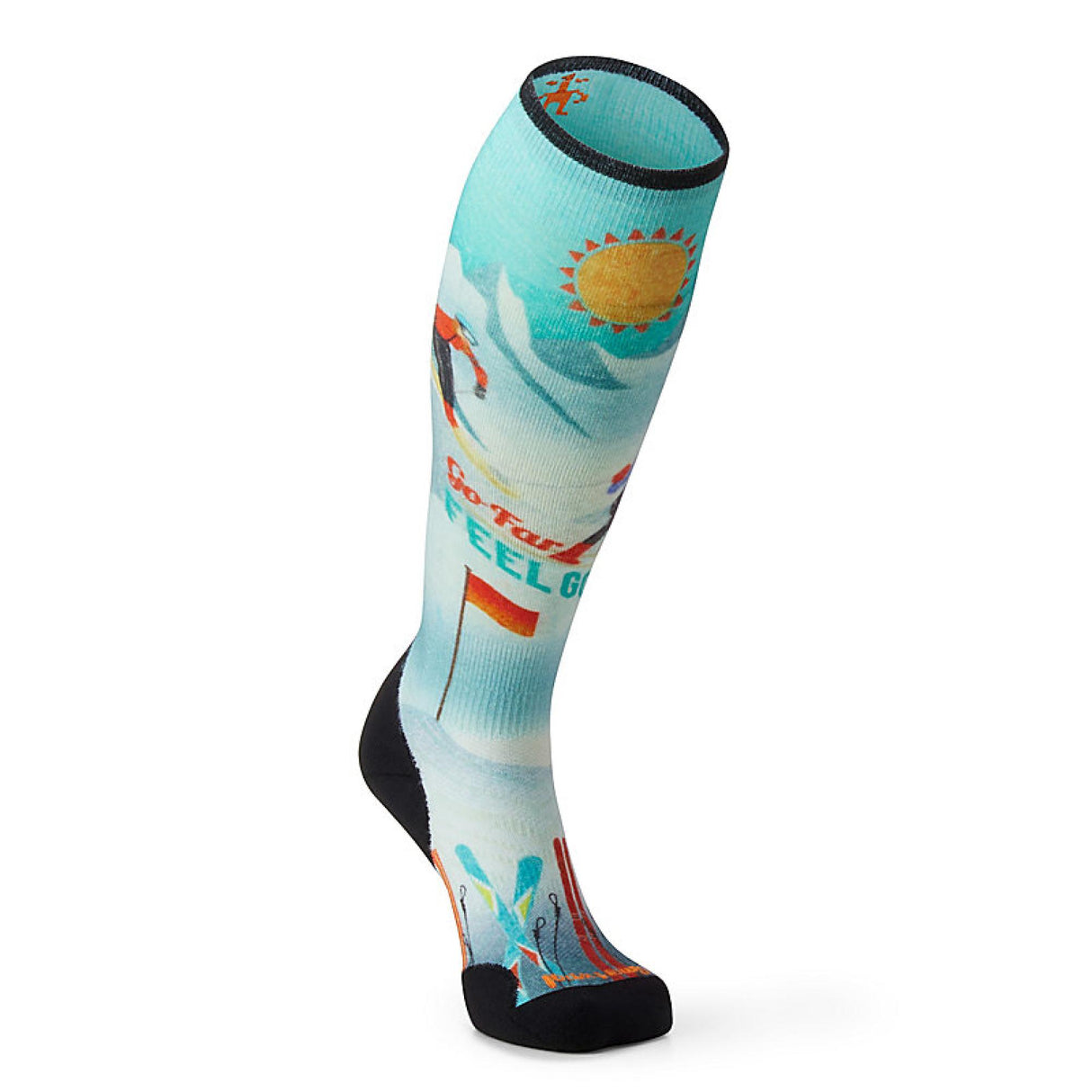 Smartwool<br>W's Ski Targeted Cushion Snow Bunny Print OTC Socks