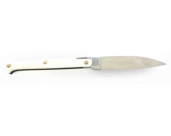Laguiole 1850 Camille Pagés 11 cm - Os Couteau de Poche Design Beillonnet - PassionFrance
