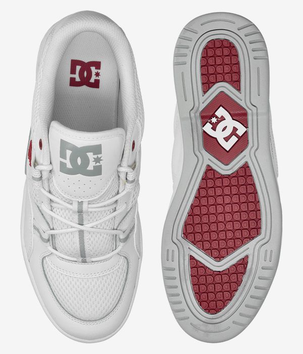 DC Construct Schuh (white red grey)