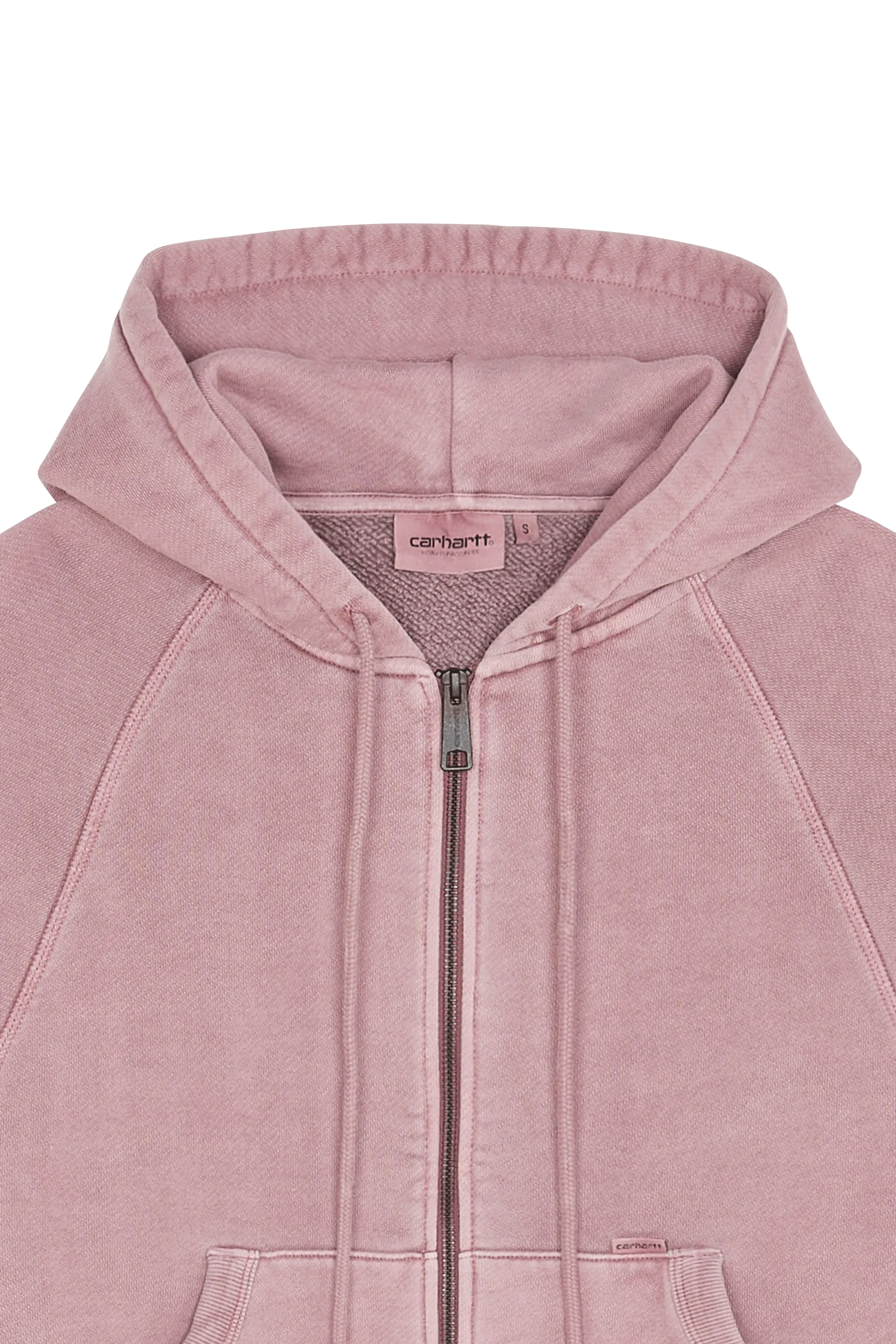 CARHARTT WIP Hoodie zippé W' HD TAOS JKT Rose