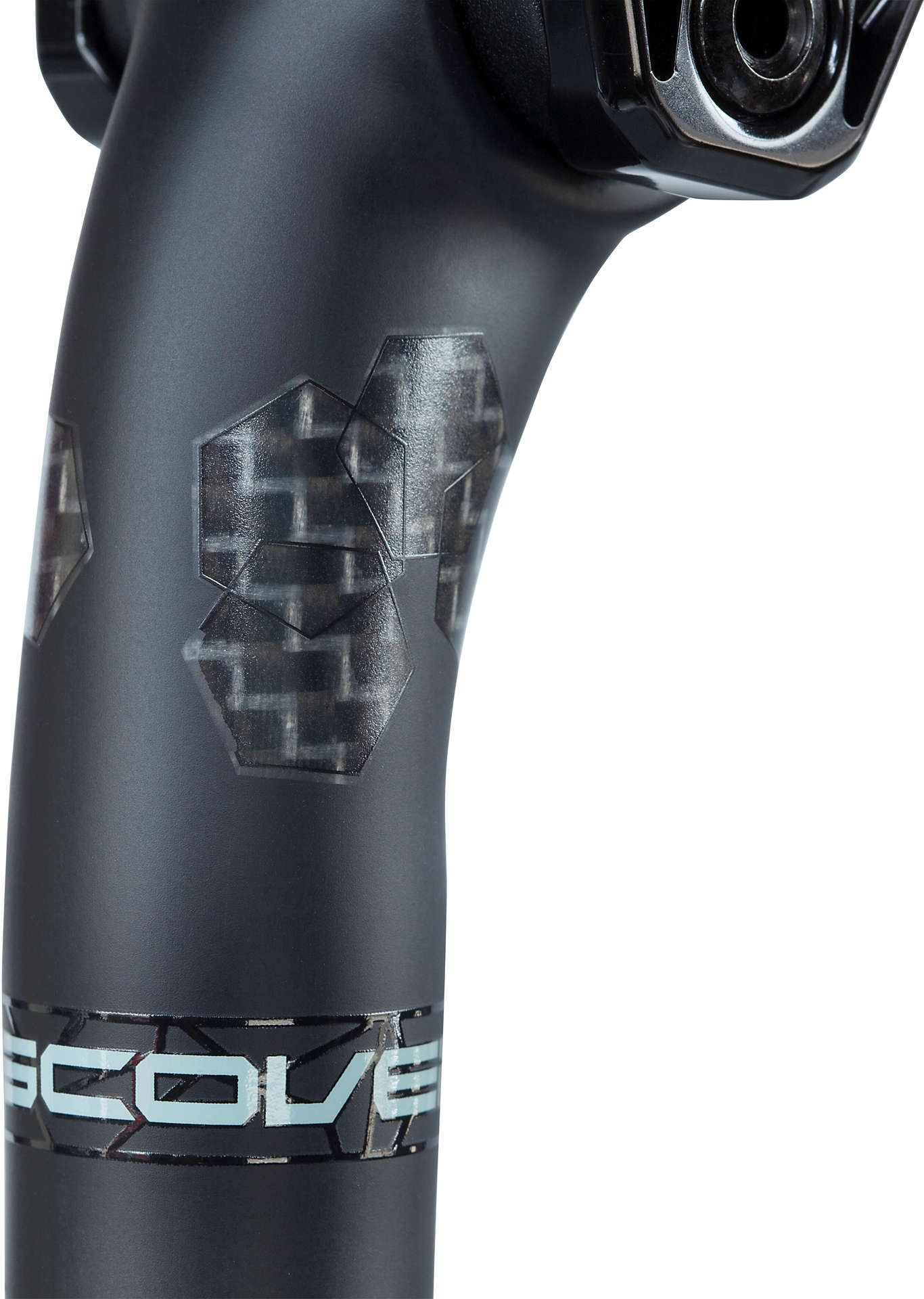 Pro  PLT Discover Carbon Zadelpen Zwart 20mm Offset