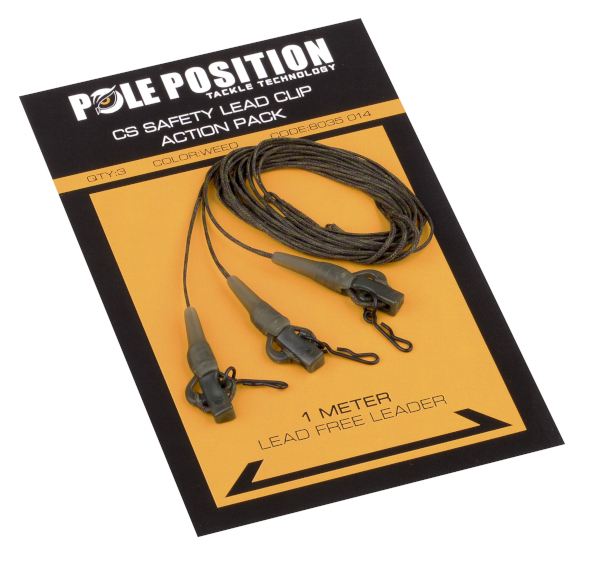 Pole Position CS Leadclip   Leader Action Pack (3pcs)