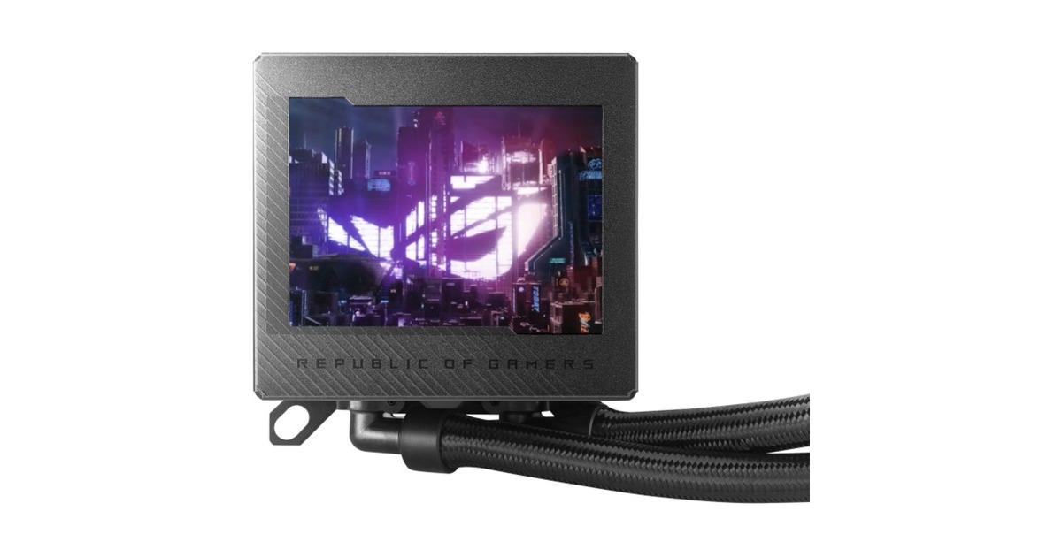 ASUSROG RYUJIN III 240 waterkoeling  (Zwart, 4-pins PWM fan-connector)