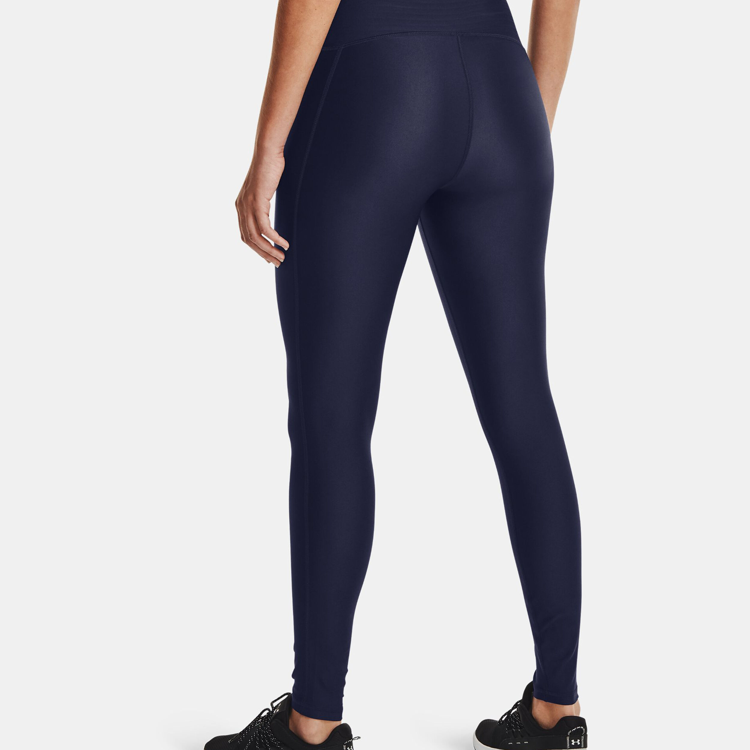 Under Armour High Rise Collant Tight Femmes - Bleu Foncé