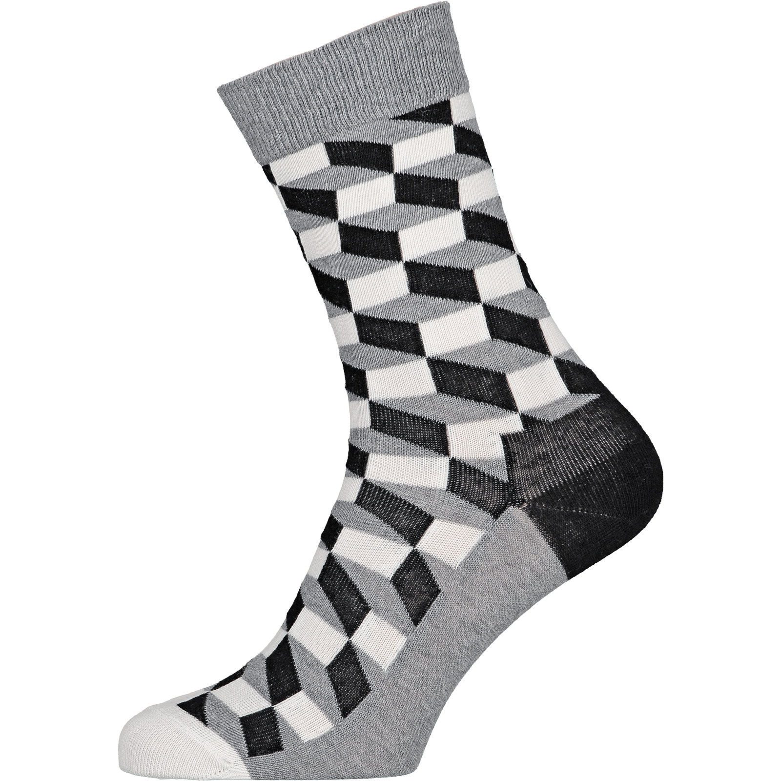 Happy Socks Herren-Socken, 4 Paar schwarz