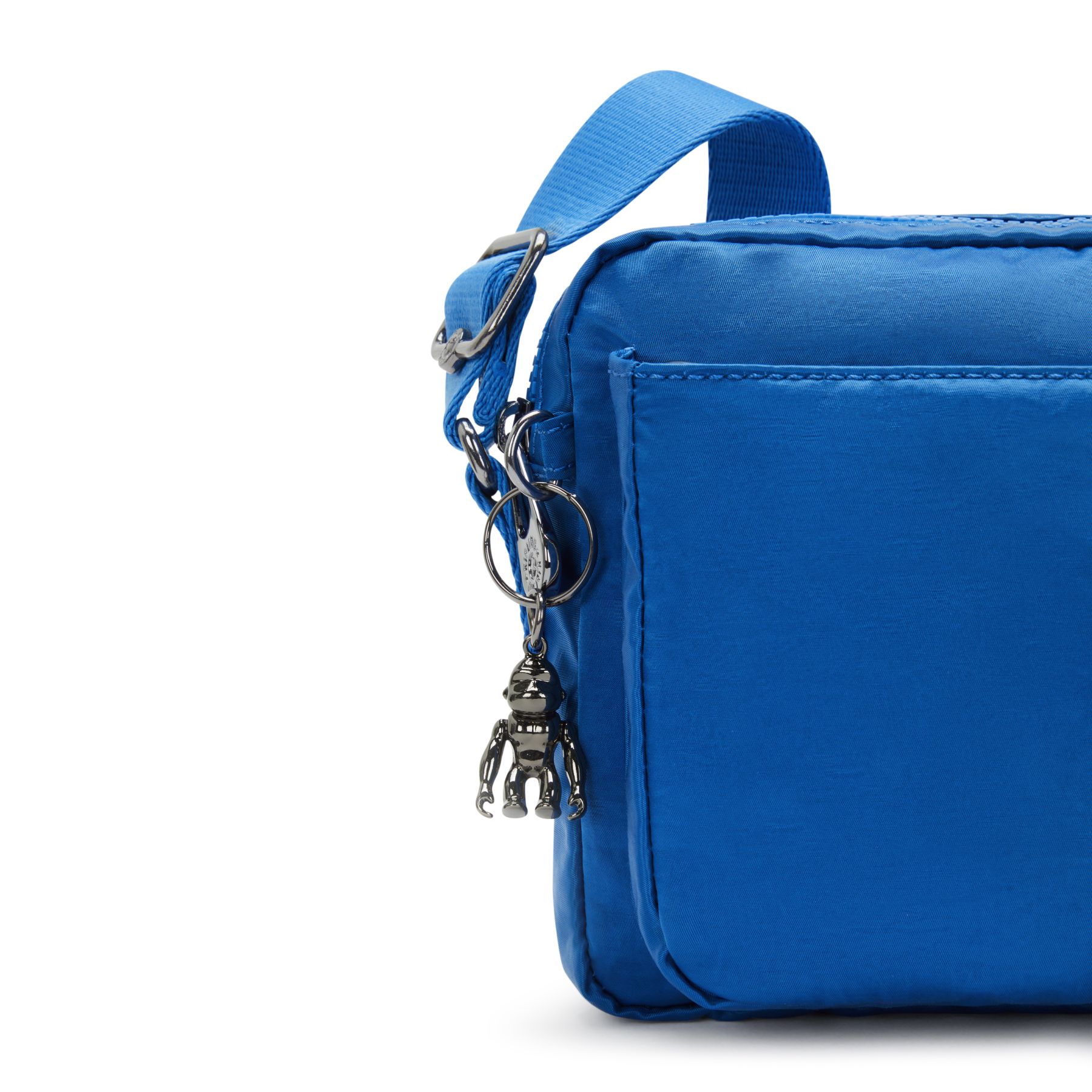ABANU M Sac à bandoulière réglable polyvalent de taille moyenne  - Satin Blue