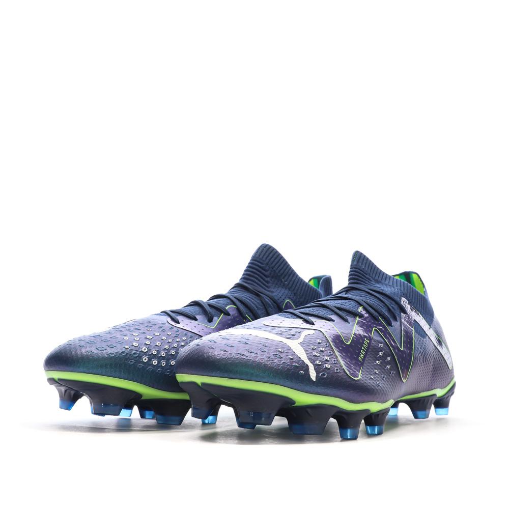 Puma Chaussures Football Bleu/Jaune Homme Future Pro