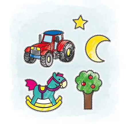 Trötsch Bastelbuch mit Bastelbögen