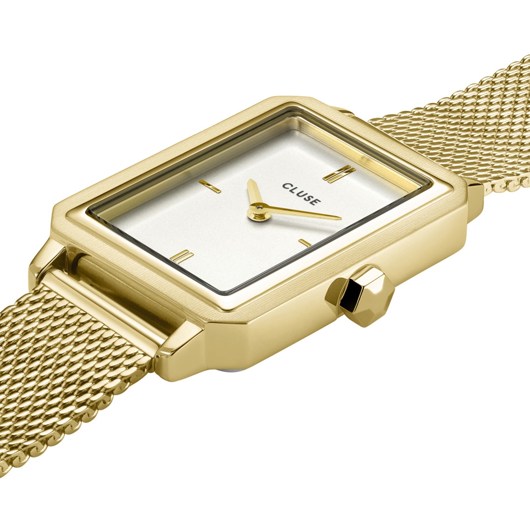 Cluse Fluette Gold / White