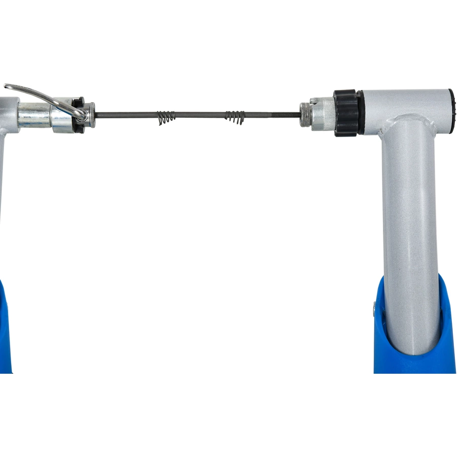HOMCOM Fahrradtrainer mit Magnetbremse blau, silber