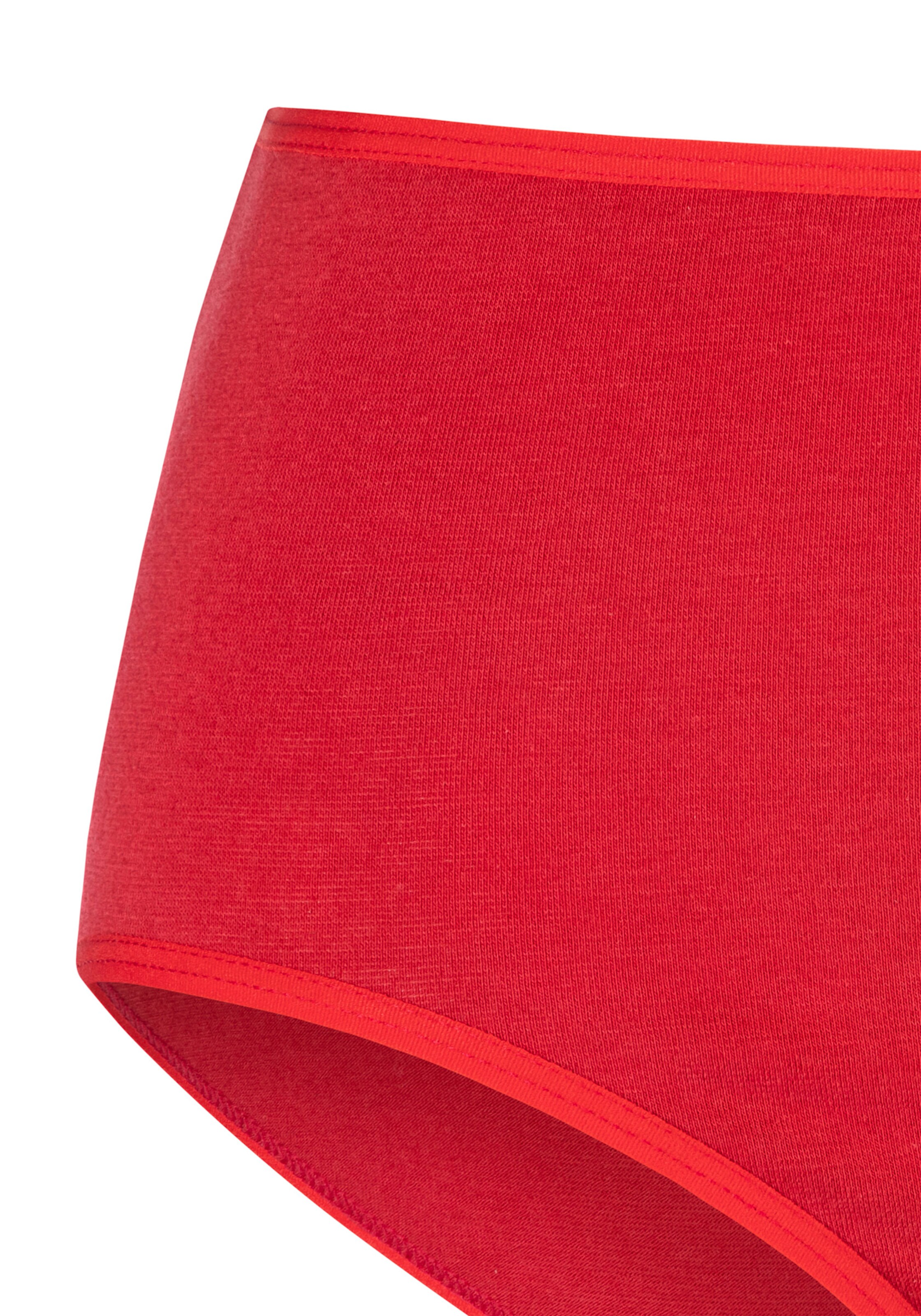 petite fleur Taillenslip in rot, schwarz, weiß, grau-meliert, navy