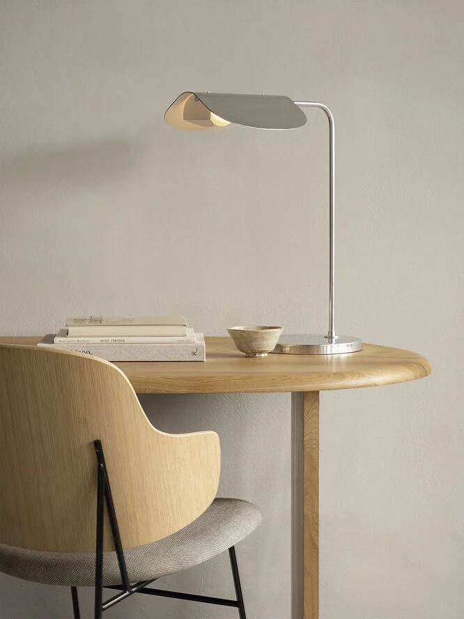 Audo Copenhagen Wing,Table Lamp,Aluminum Grå